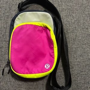 lululemon The Rest is Written Crossbody Fanny Pack Neon Color-Block